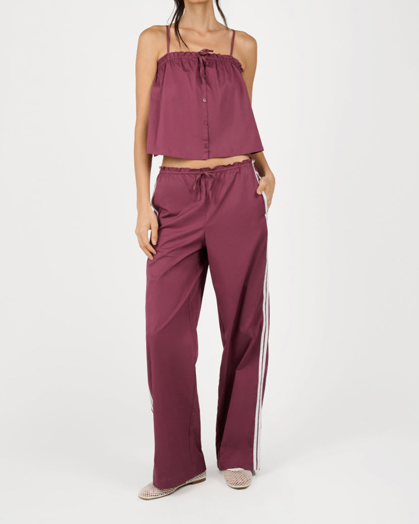 Button Up Boxy Tank Top