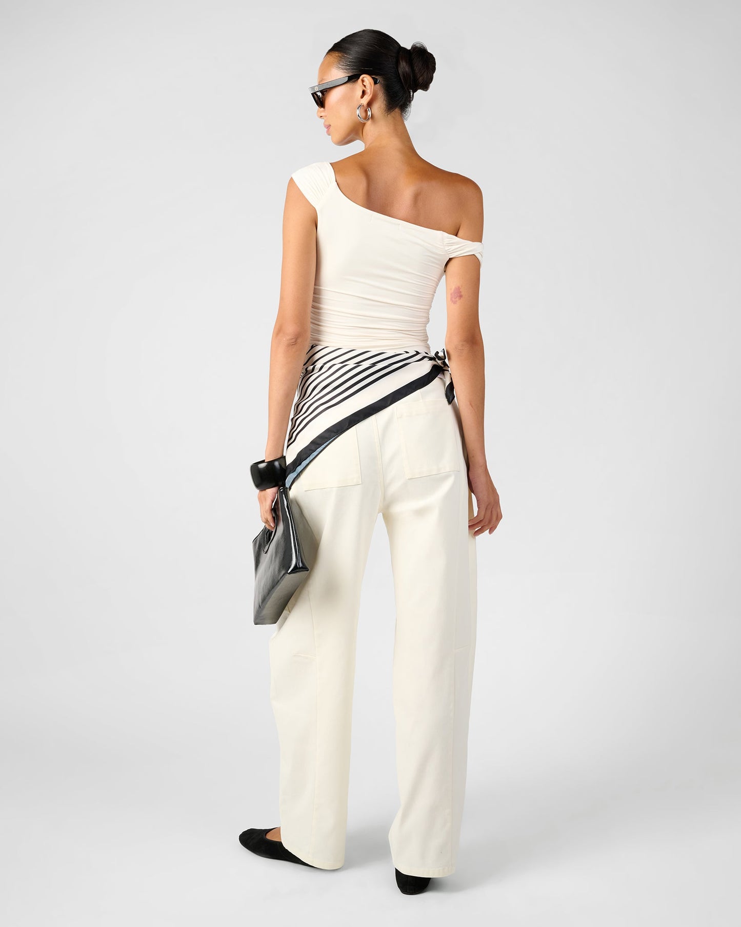 Twisted Off The Shoulder Top