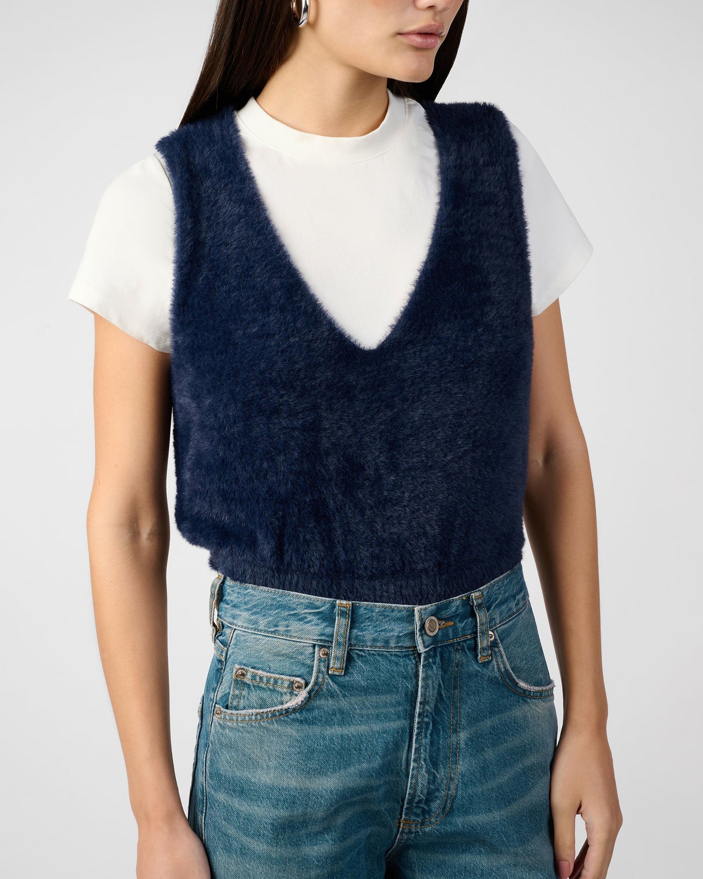 V Neck Sweater Vest
