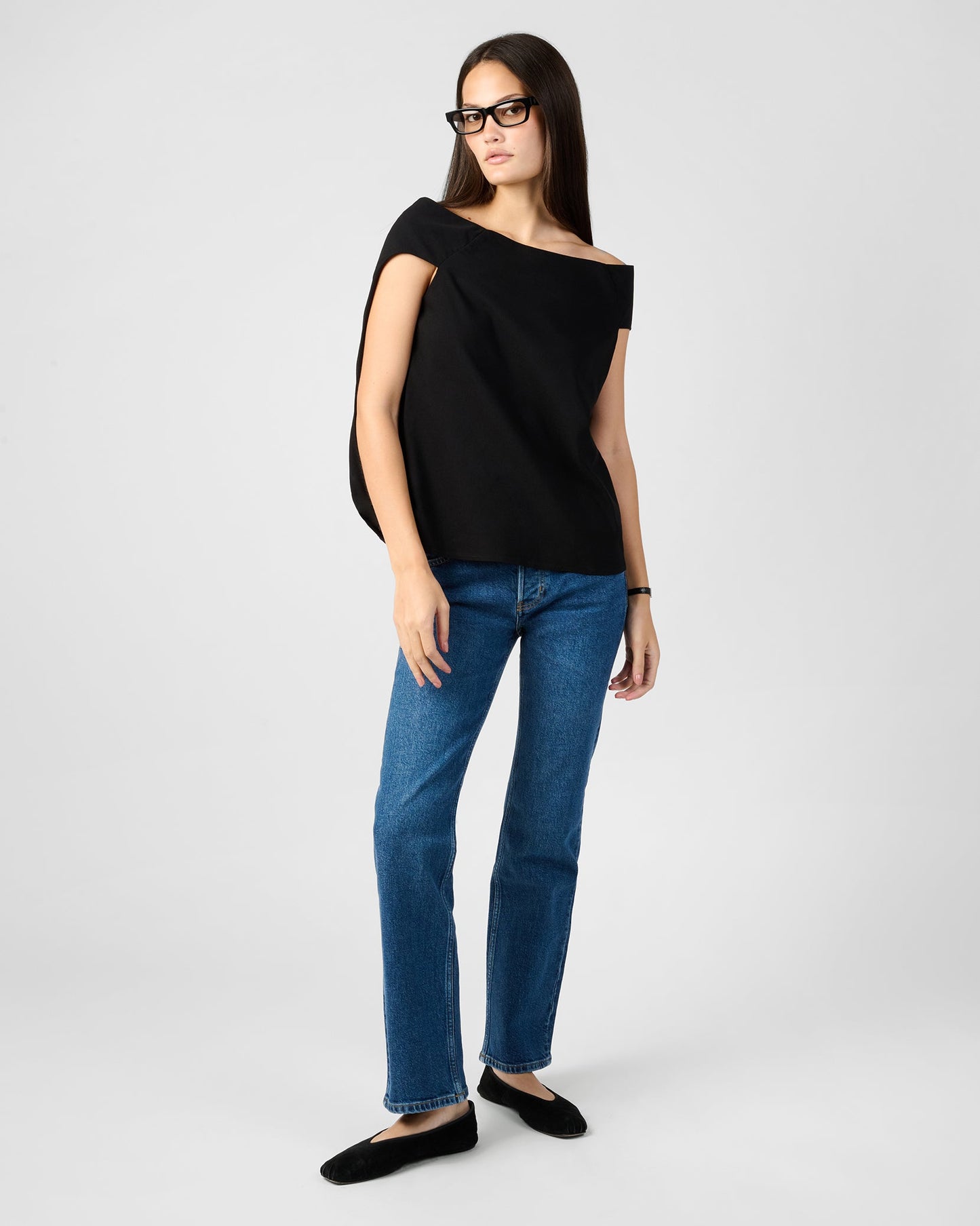 Off Shoulder Cape Top