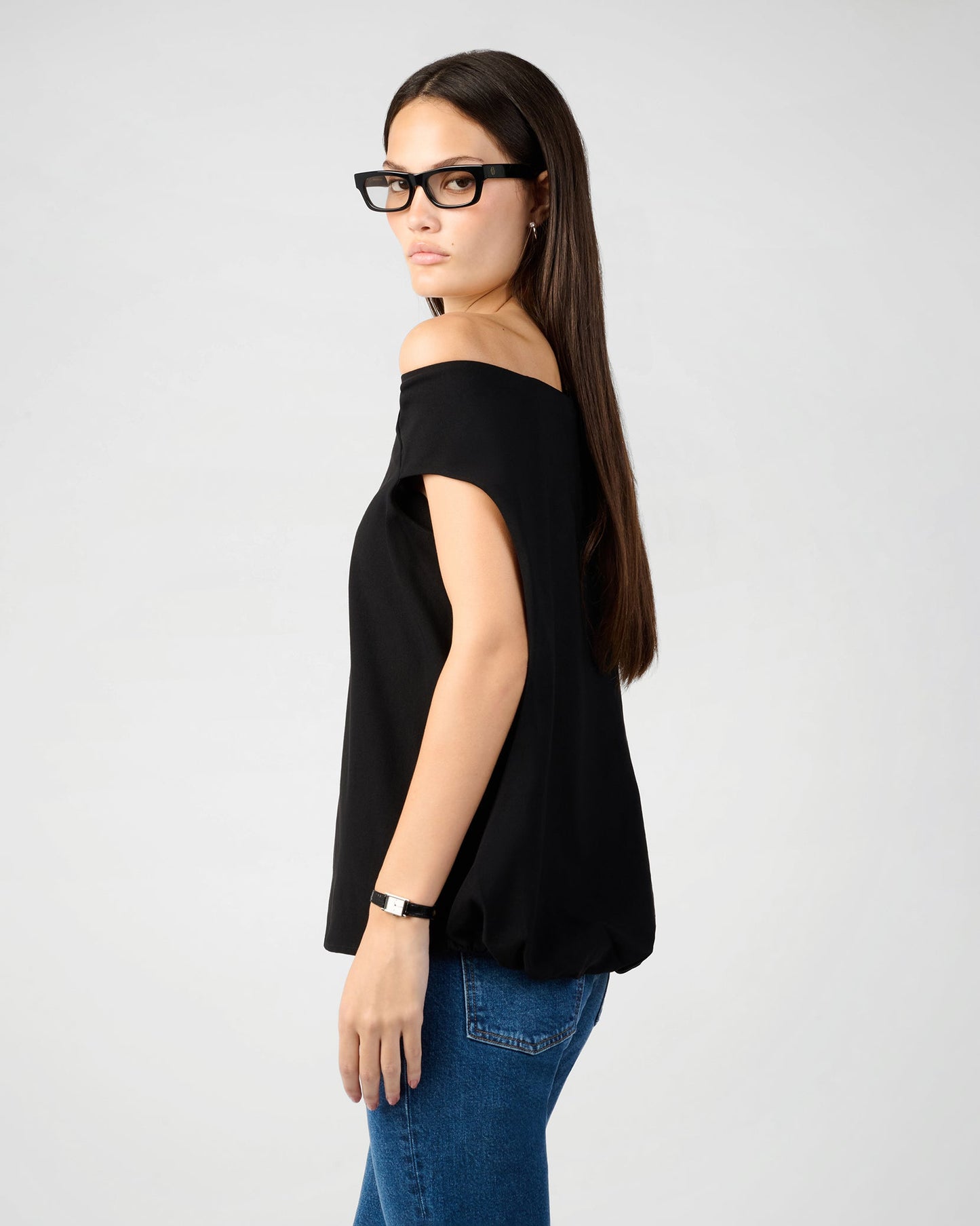 Off Shoulder Cape Top