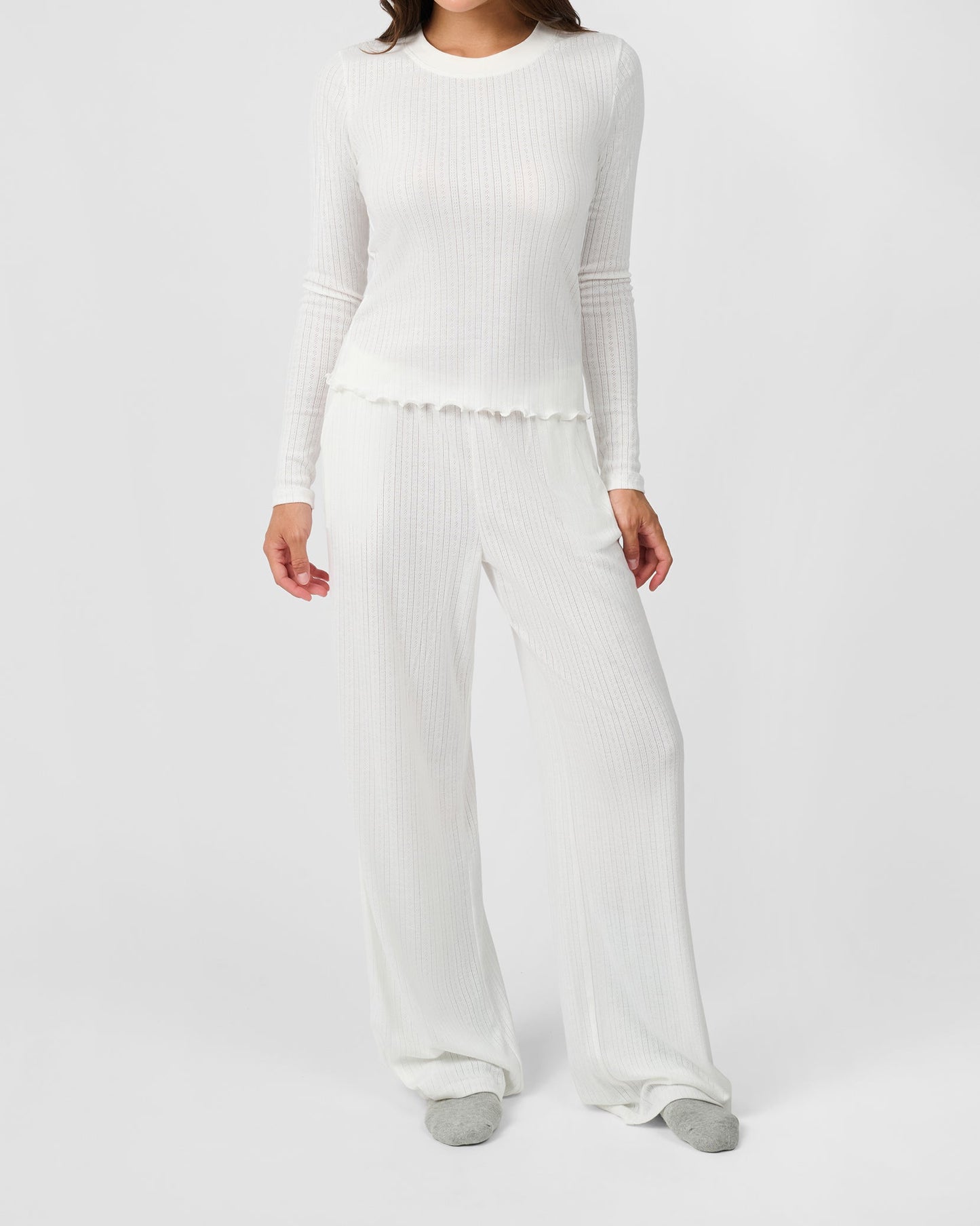 Long Sleeve Crewneck Top