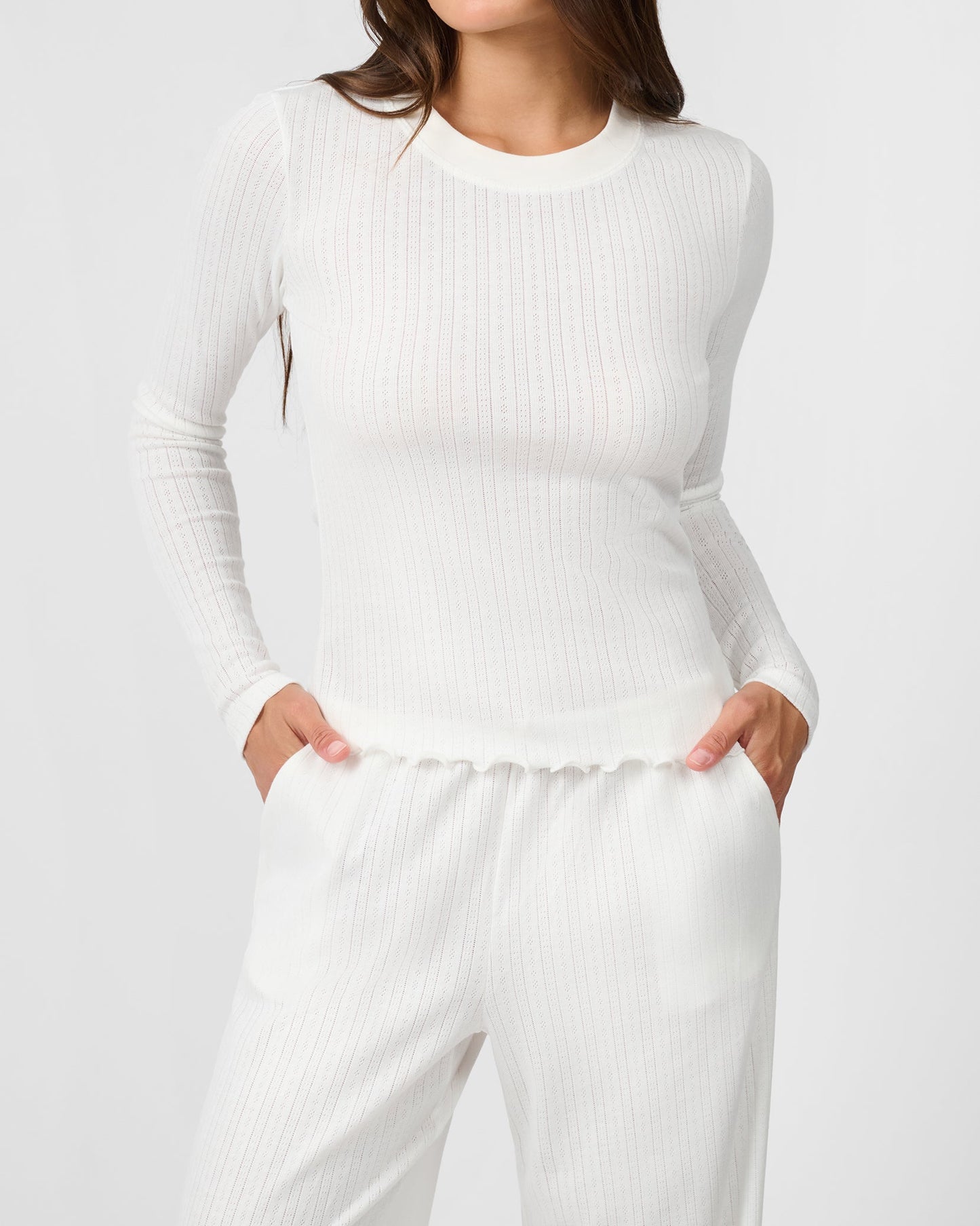 Long Sleeve Crewneck Top