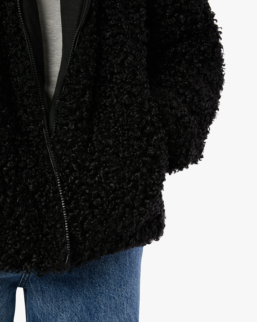 Sherpa Hooded Jacket
