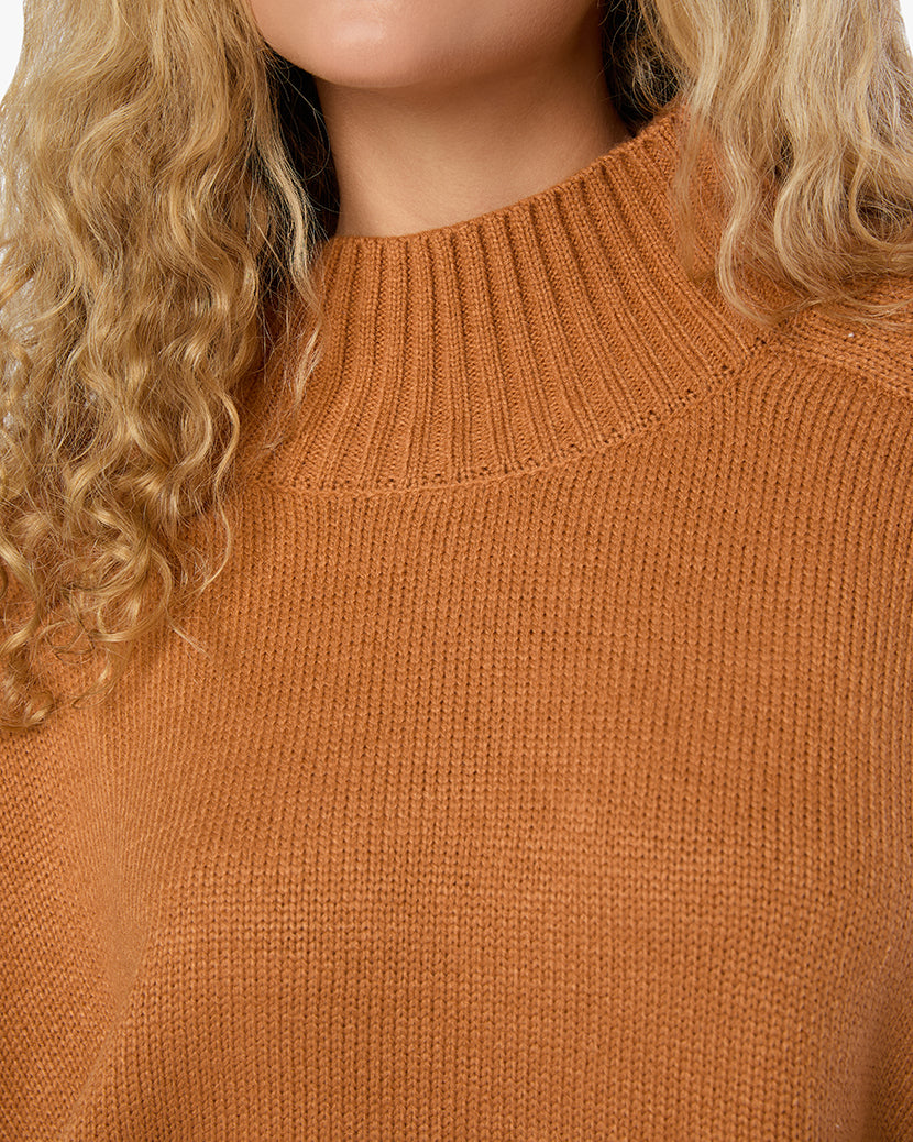 Oversized Funnel Neck Sweater