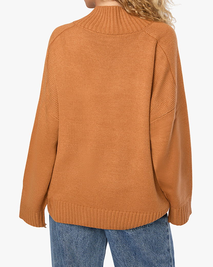 Oversized Funnel Neck Sweater