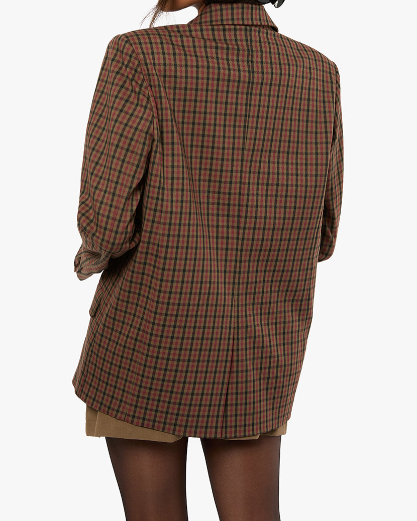 Double Breasted Boxy Blazer