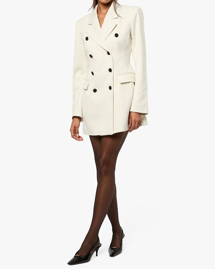 Peplum Blazer Mini Dress