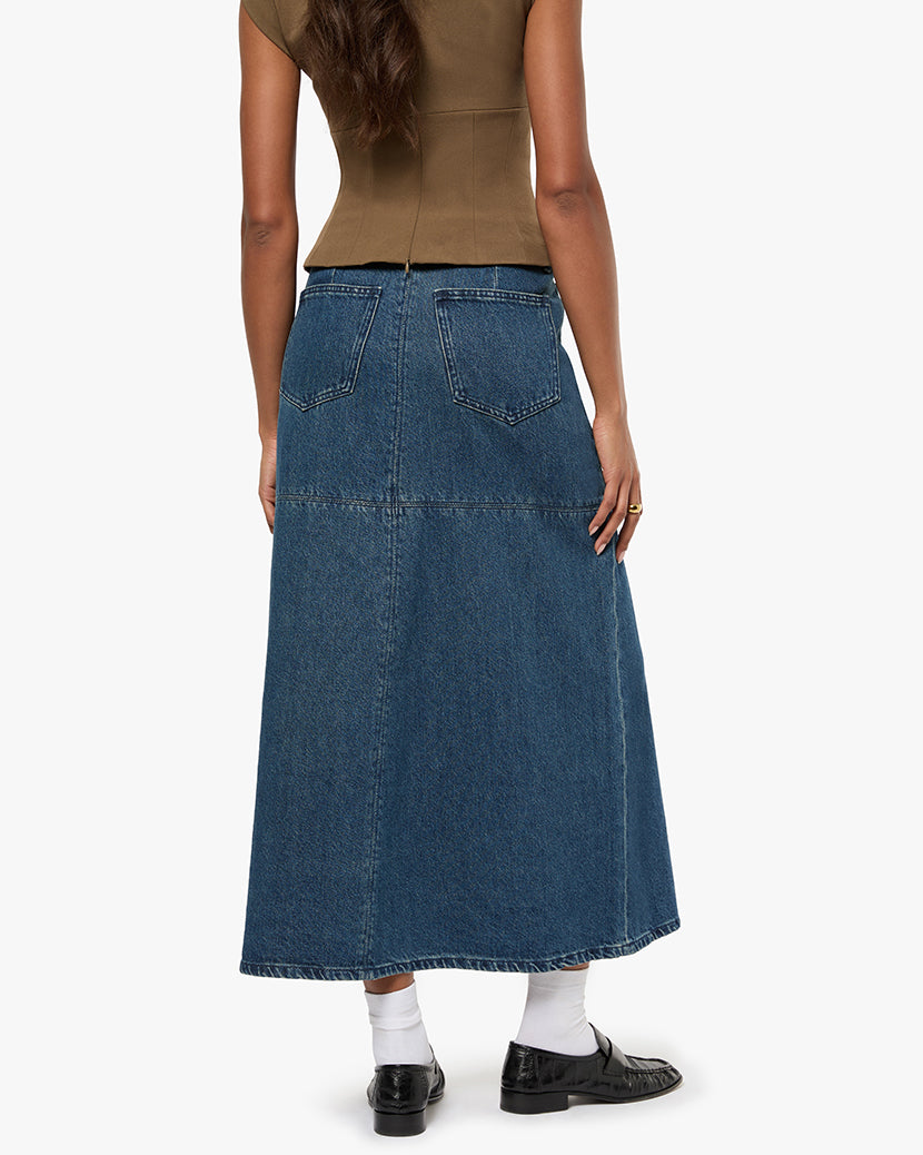Denim Maxi Skirt