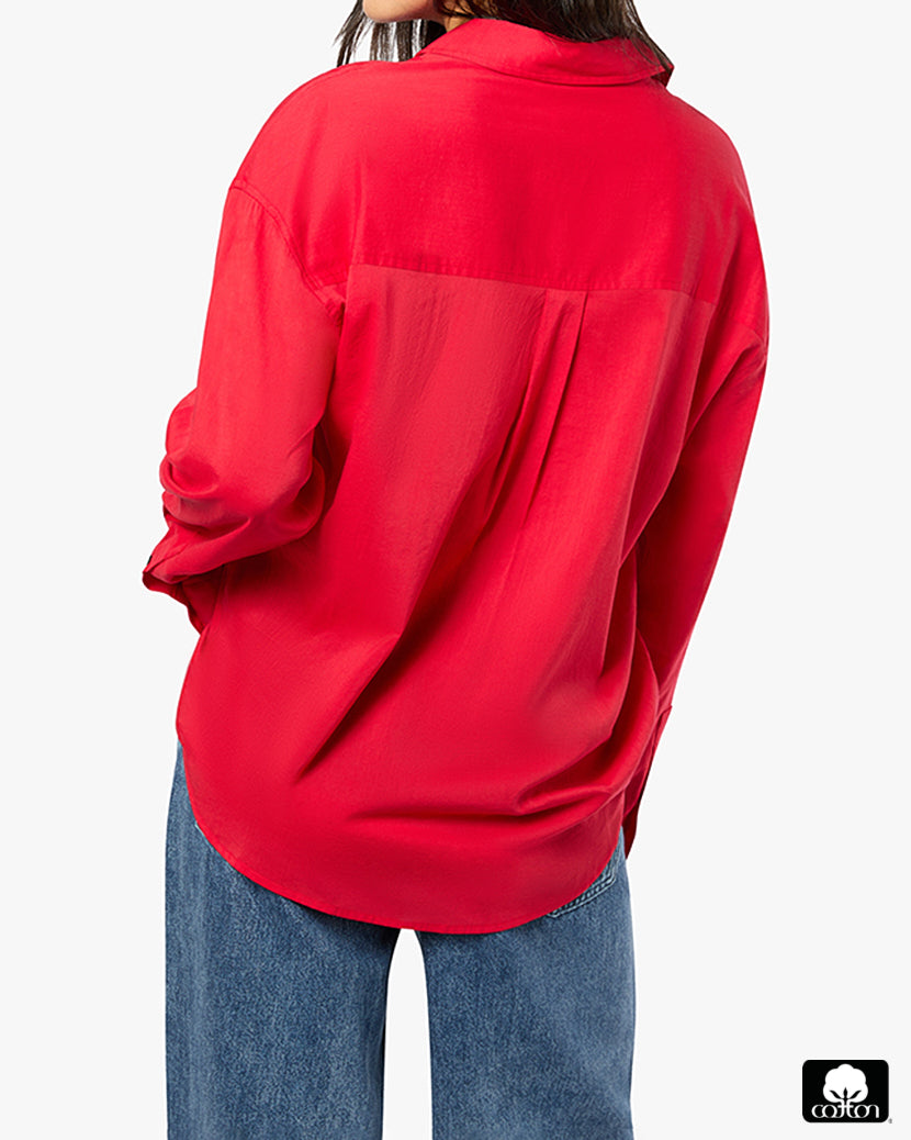 Boxy Button Down Shirt