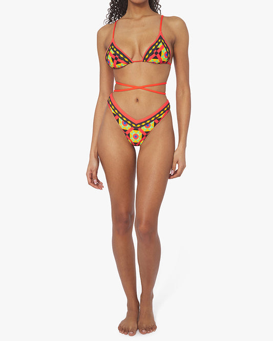 Delilah Mosaic Bikini Bottom