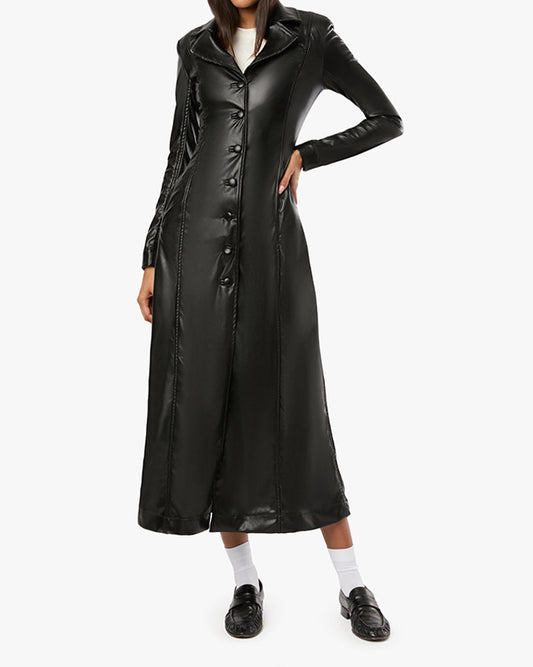 Slim Vegan Leather Jacket