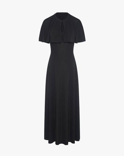 Cape Midi Dress