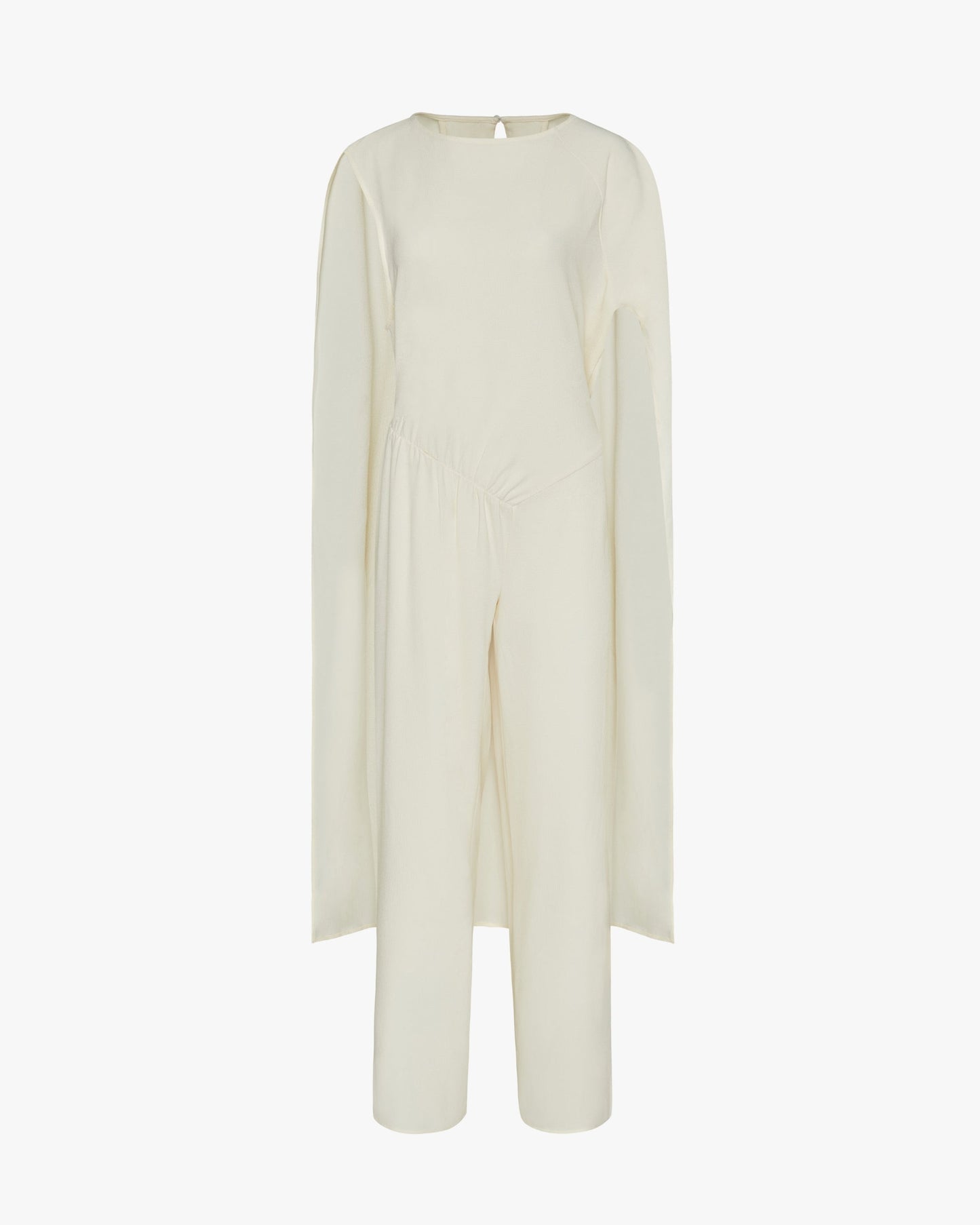 Draped Dolman Sleeve Jumpsuit