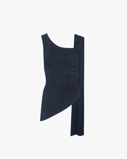 One Shoulder Draped Top