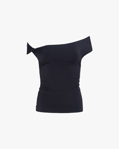 Twisted Off The Shoulder Top