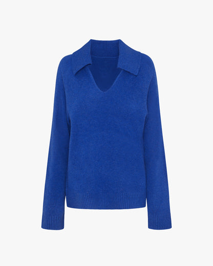 Collar V Neck Sweater