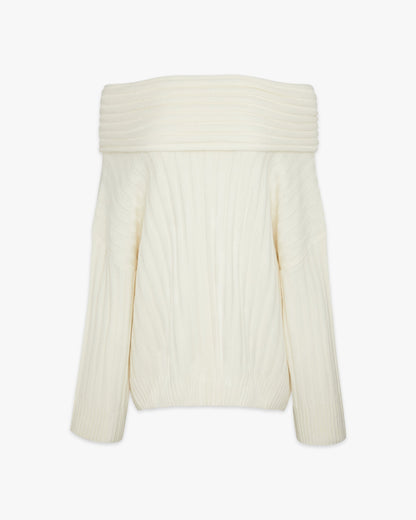 Oversized Off Shoulder Sweater