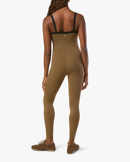 Contrast Strap Jumpsuit