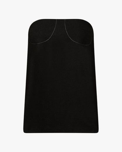 Strapless A-line Top