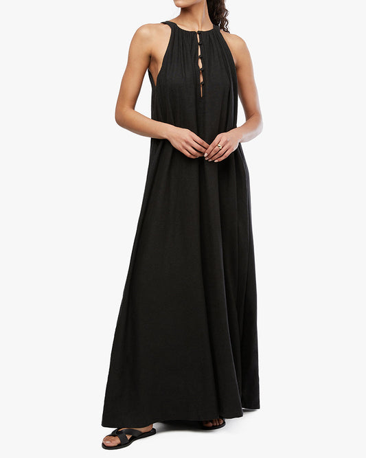 Flowy A-line Maxi Dress