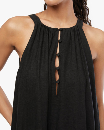 Flowy A-line Maxi Dress