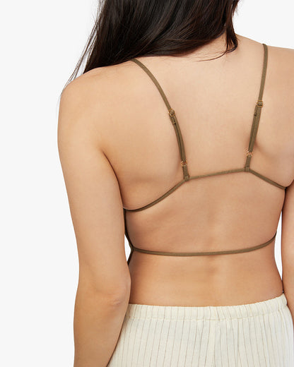High Straight Neck Top