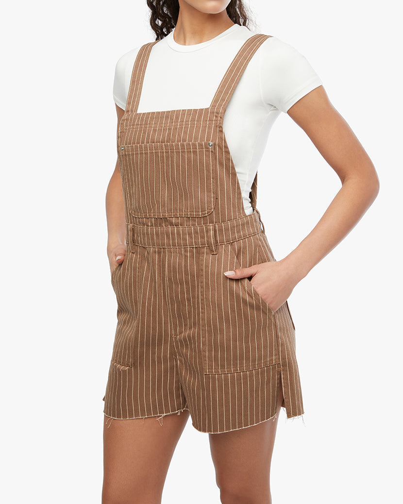 Slit Overall Short