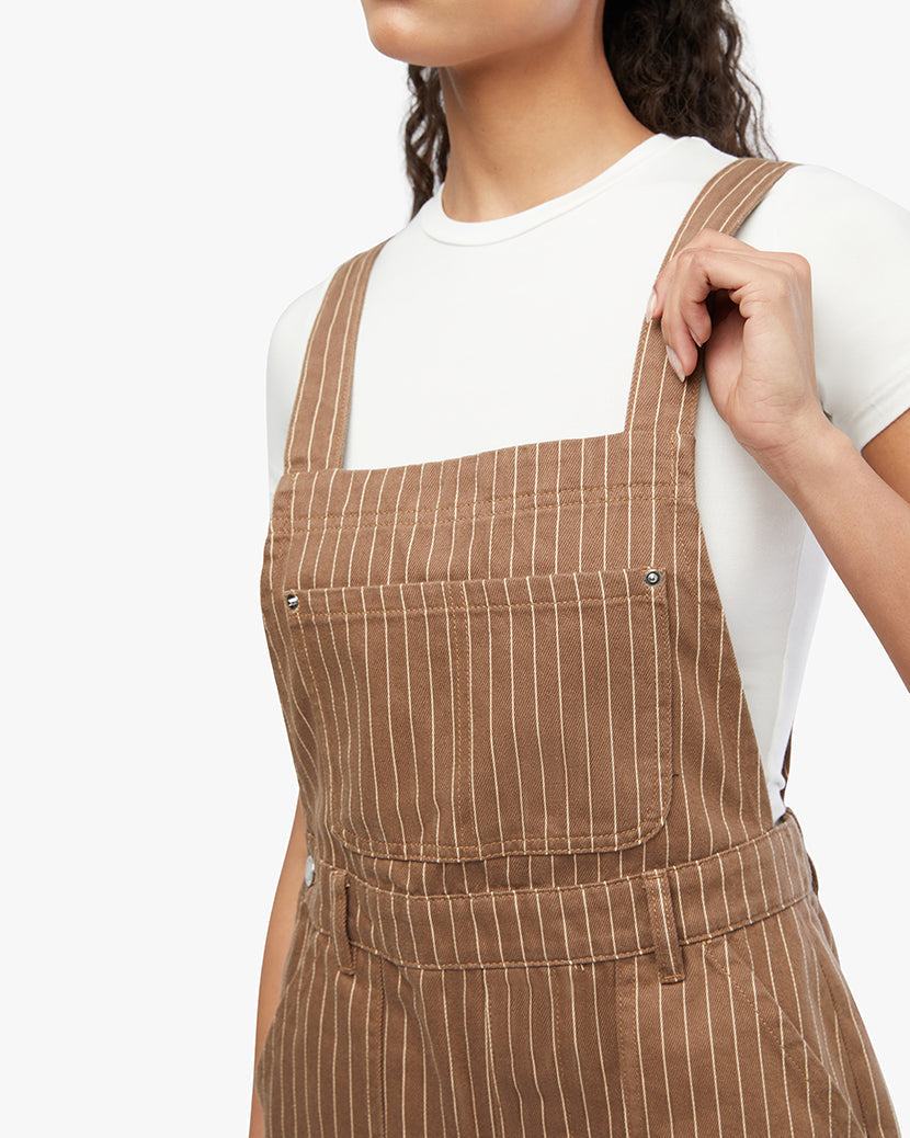 Slit Overall Short