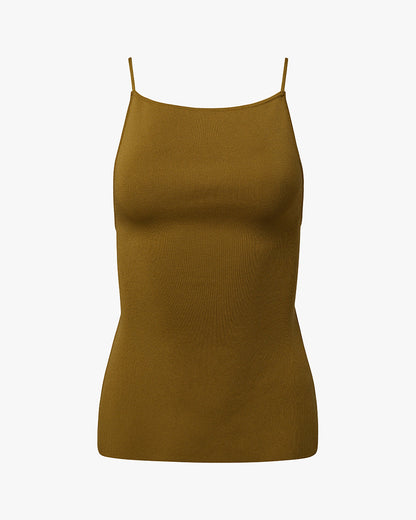 High Straight Neck Top