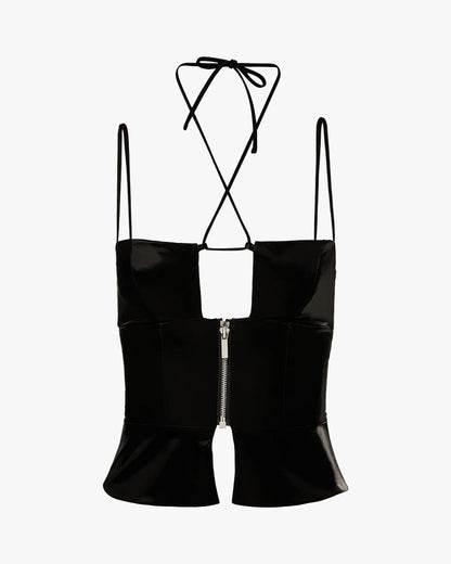 Peplum Corset Top