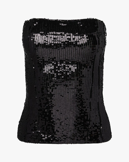 Sequin Corset Top
