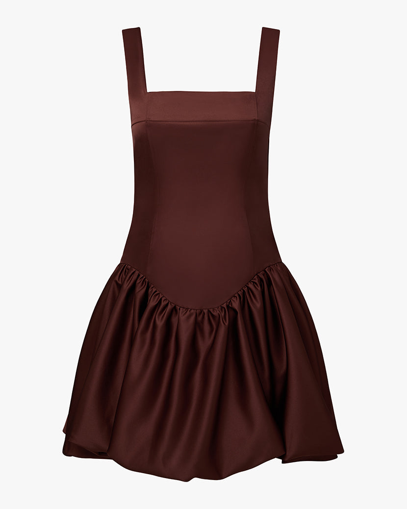 Bubble Skirt Corset Mini Dress