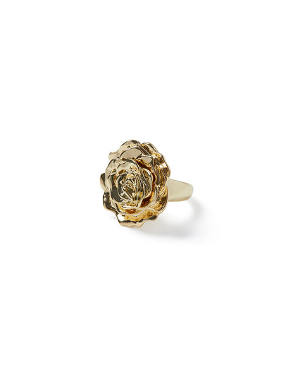 Gold Rose Ring