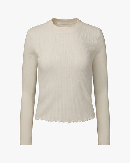 Long Sleeve Crewneck Top