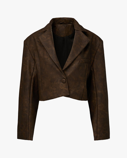 Patina Cropped Blazer
