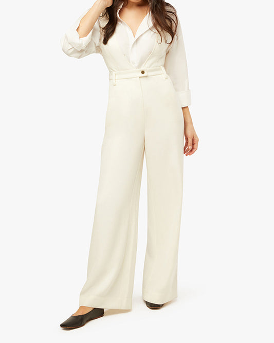 Deep V Flare Overall
