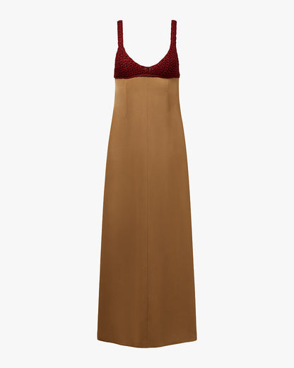 Crochet Top Maxi Dress
