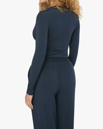 Long Sleeve Crewneck Top