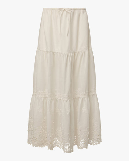 Midi Pull On Skirt