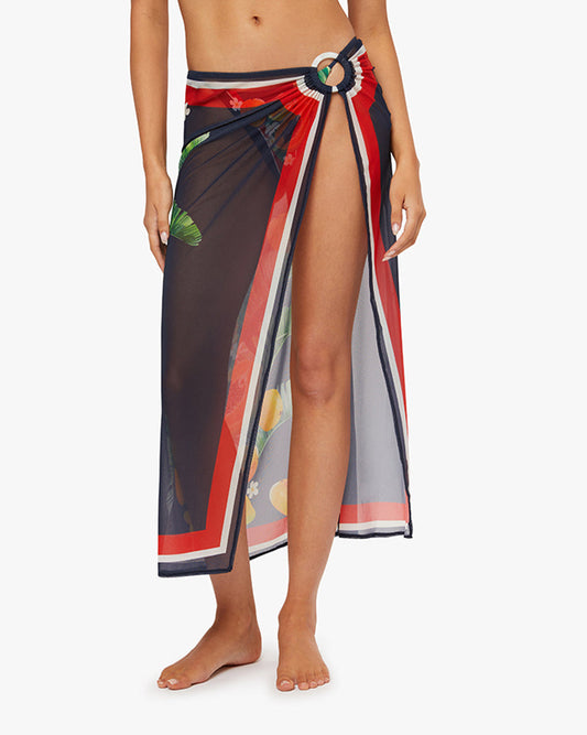 O-ring Midi Skirt