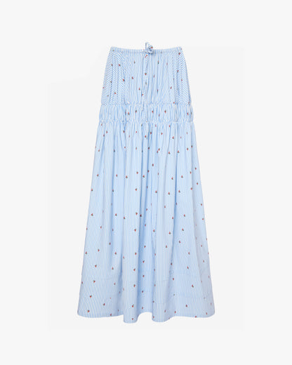 Tiered Midi Skirt
