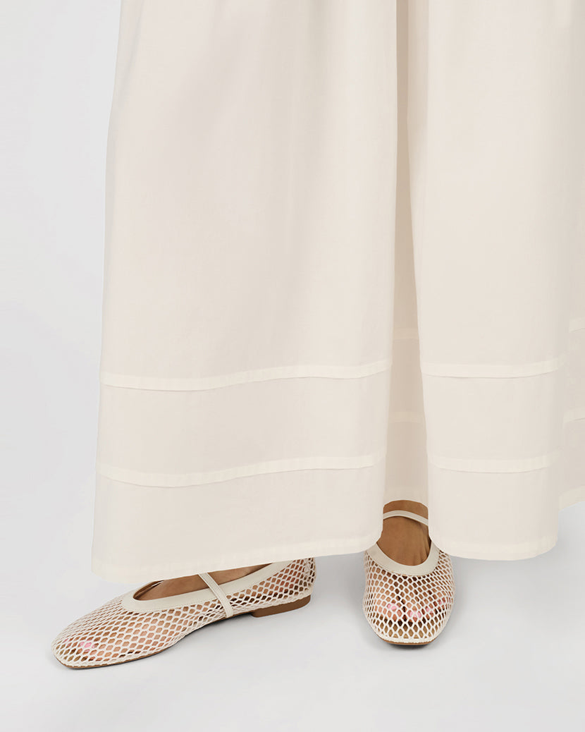 Tiered Midi Skirt