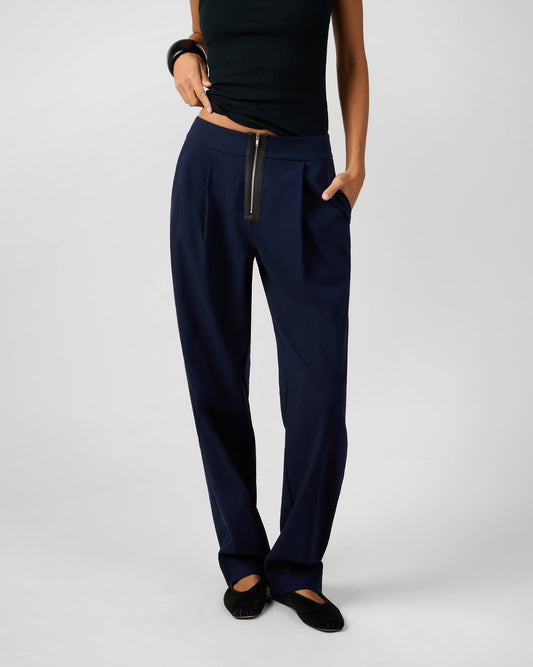 Zip Front Trouser