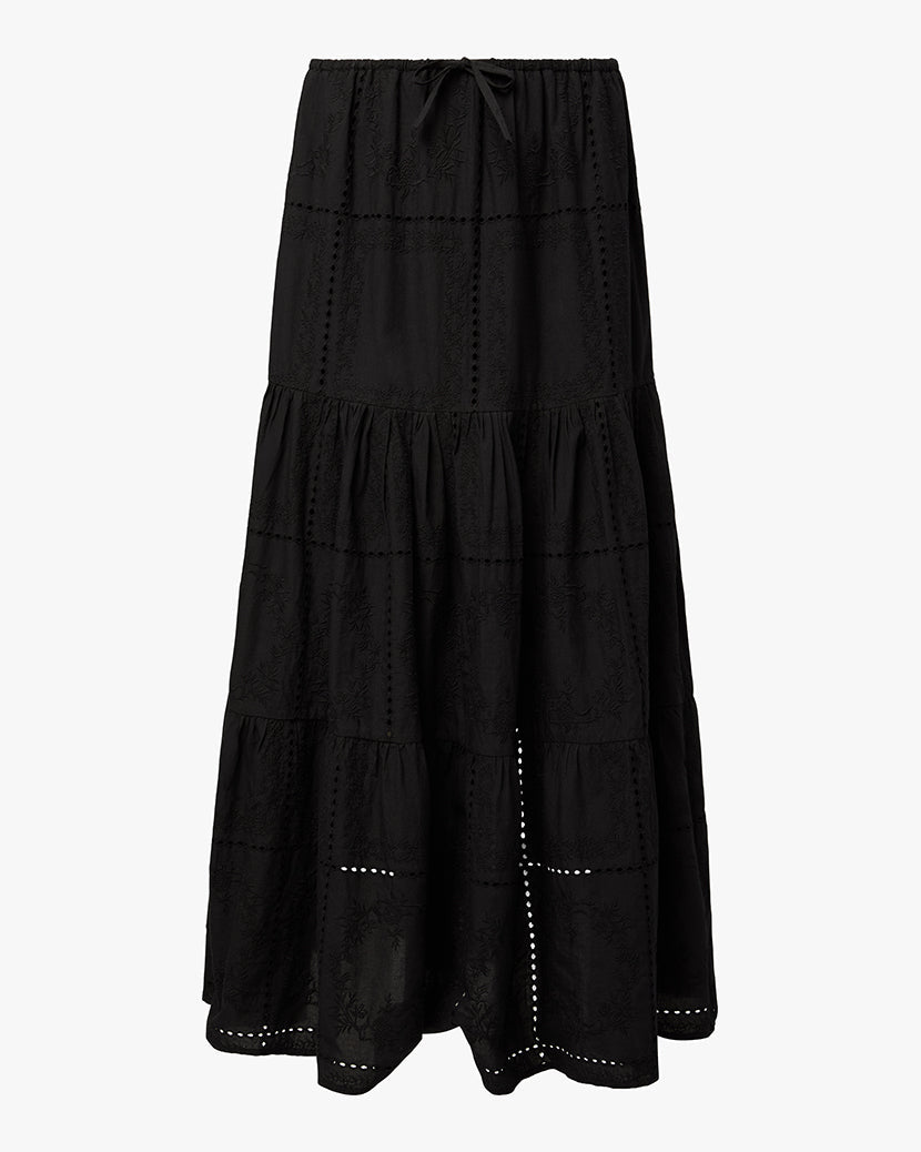 Midi Pull On Skirt