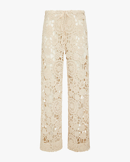 Pull On Crochet Pant