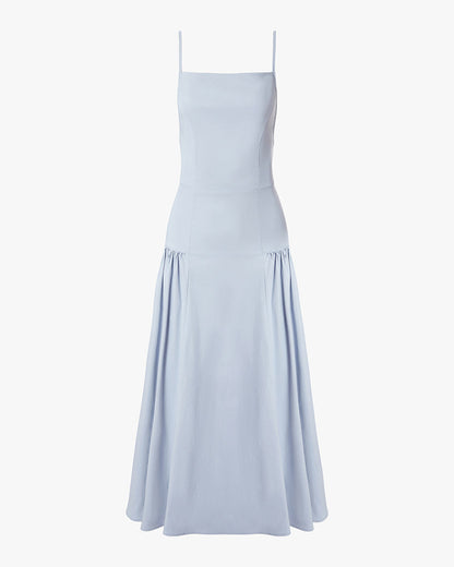 Flare Panel Midi Dress