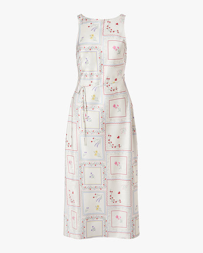 Boat Neck Slip Dress