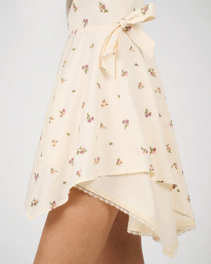 Handkerchief Mini Dress