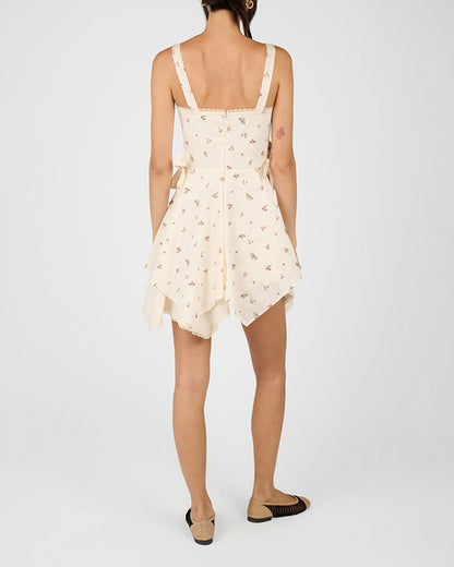 Handkerchief Mini Dress